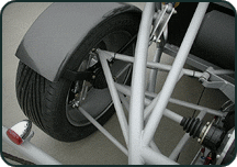 Rear suspension of the TwinTech